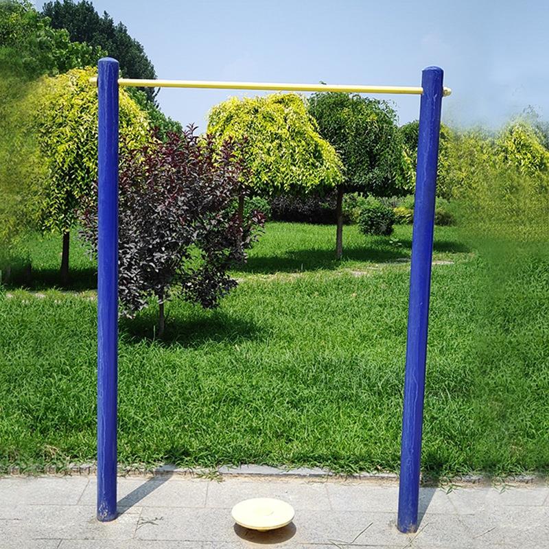 单杠双杠健外身路径户健身材小器单双杠综区广场单双杠体育健身器