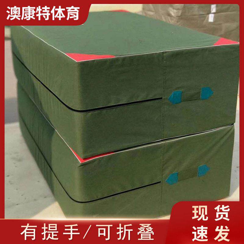 健身防护垫空翻舞蹈体操垫瑜伽垫跆拳道训练仰卧起坐可折叠海绵垫