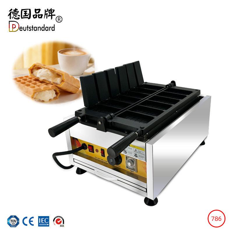 格子饼华夫炉方雪糕淇淋壳夹馅冰冰464淇形淋电华夫饼机皮烘烤炉