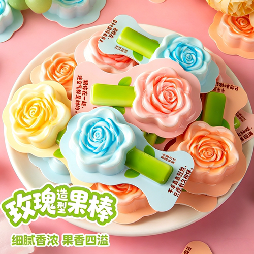 【玫瑰果酪棒】儿童果冻零食网红