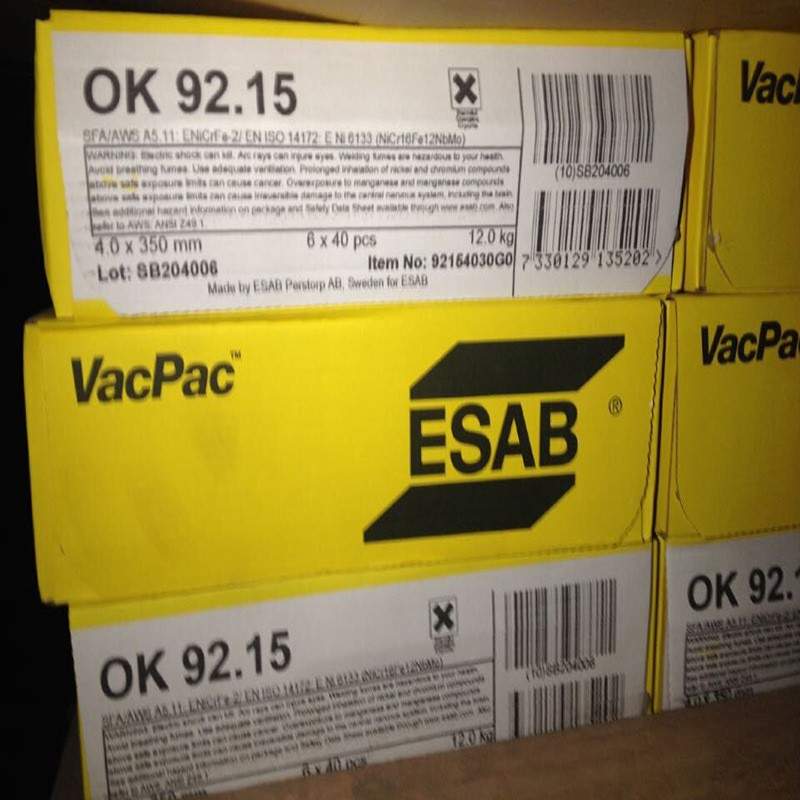 瑞典伊萨OK6010 纤维素管道焊条 型号规格齐全