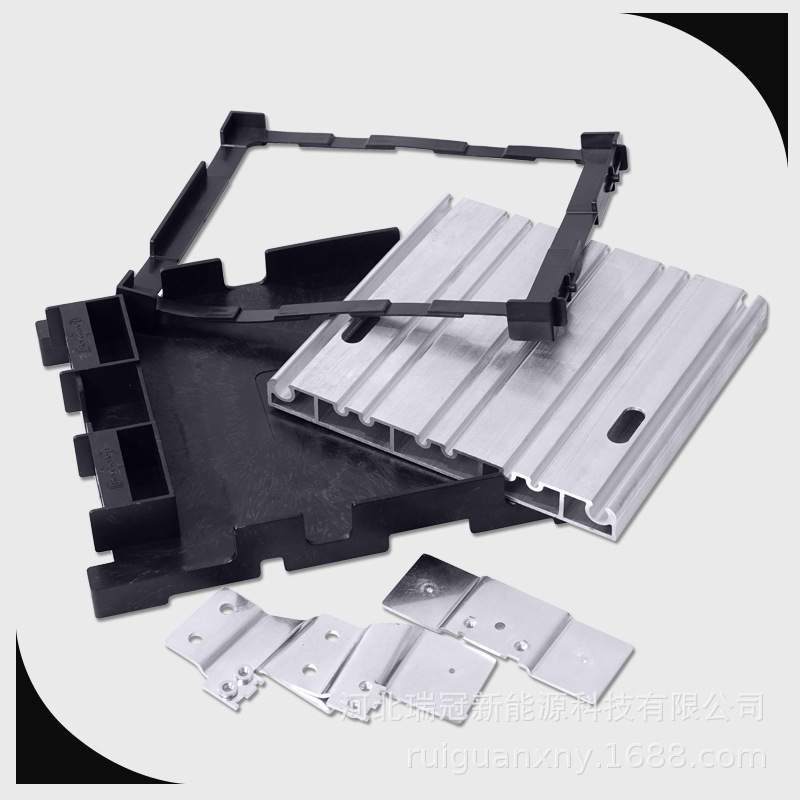 280AH12串电池模组配件储能系统电芯配件用铝连接片端板支架铝板