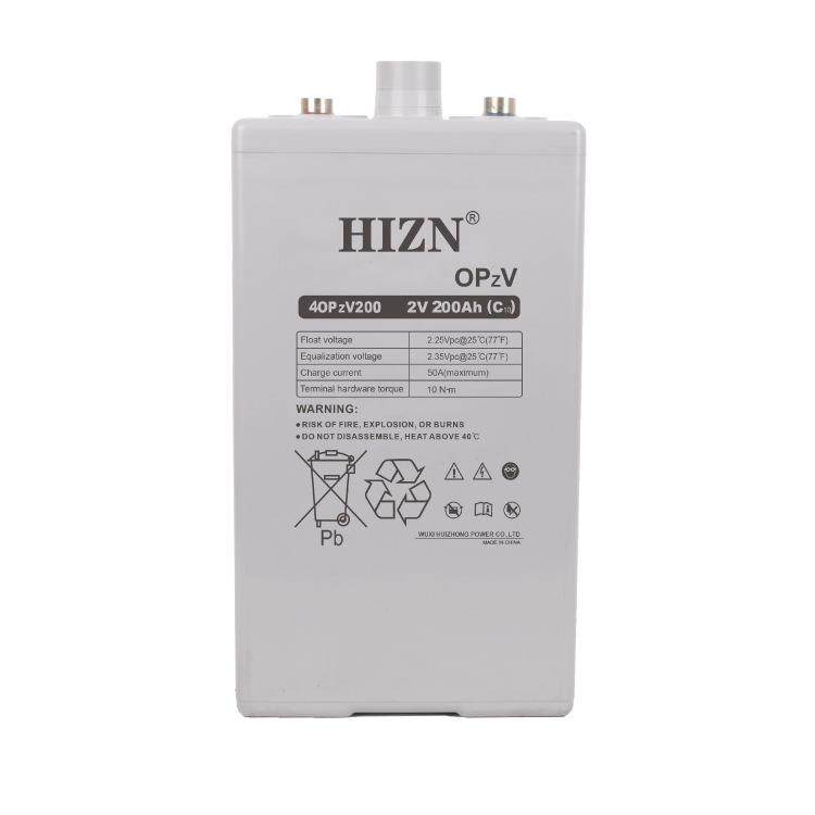 管式胶体蓄电池OPzV2V200AH光伏储能电池基站备用电源汇众电池