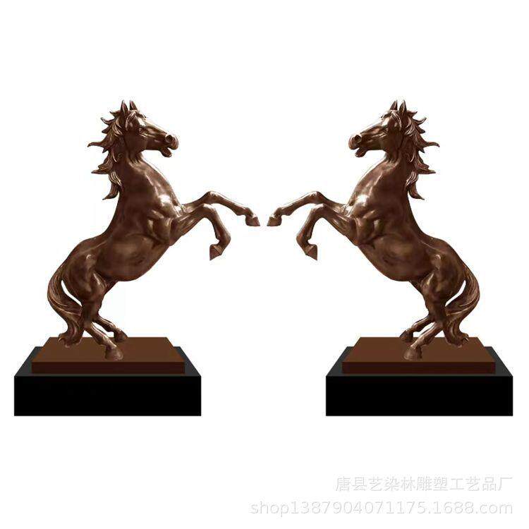 供应动物铜雕塑马金属工艺品城市景观雕塑落地装饰摆件