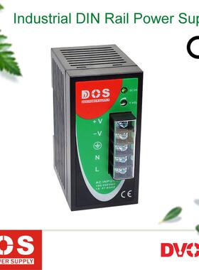 100W24V4.2A数显导轨式开关电源供应器EPR-100-24PV可选数显