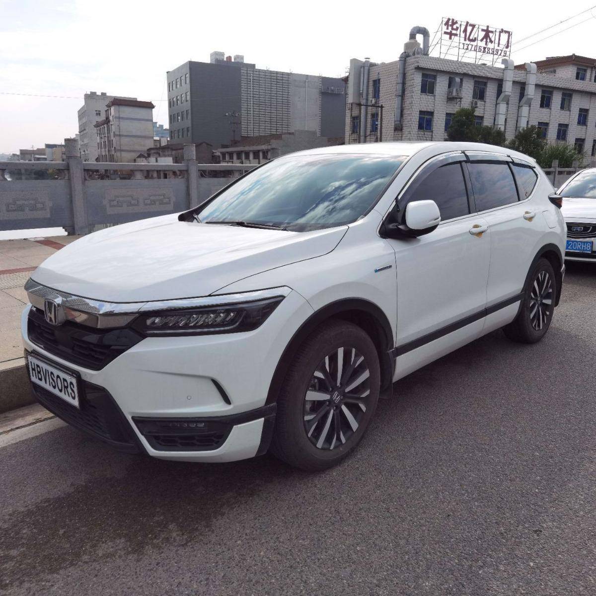 适用于2017CRV/2020皓影6片晴雨挡不锈钢雨眉装饰改装遮雨档