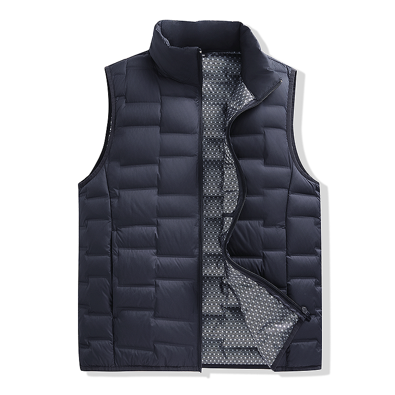 情侣马甲背心连帽冬季超轻薄外套