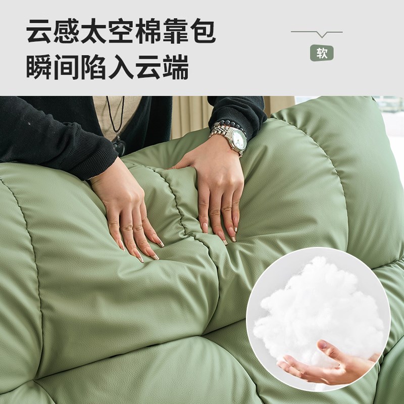 多功能单人沙发电l动懒人沙发摇摇椅可躺可睡奶油风轻奢客厅沙发