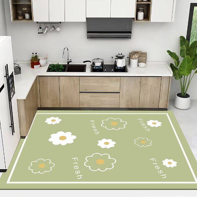 厨房地垫防油防滑脚垫卧室床边长C条家用进门地毯吸水耐脏满铺垫,居家布艺,厨房地垫,淘宝优惠券,粉丝福利购,淘宝优惠卷