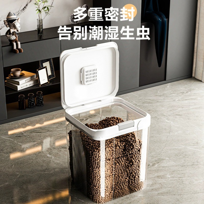 猫粮狗粮储存桶密封防虫防潮罐宠物粮食专用大容量V收纳猫咪零食