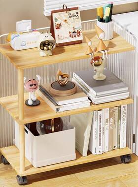 儿童桌边置物YSJ24580架文件资储料收纳架力亚克多层书架可移动小