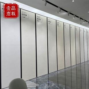 客厅别墅地面奶白地砖 9mm岩板奶油风工装 哑光素色肌肤釉900 1800