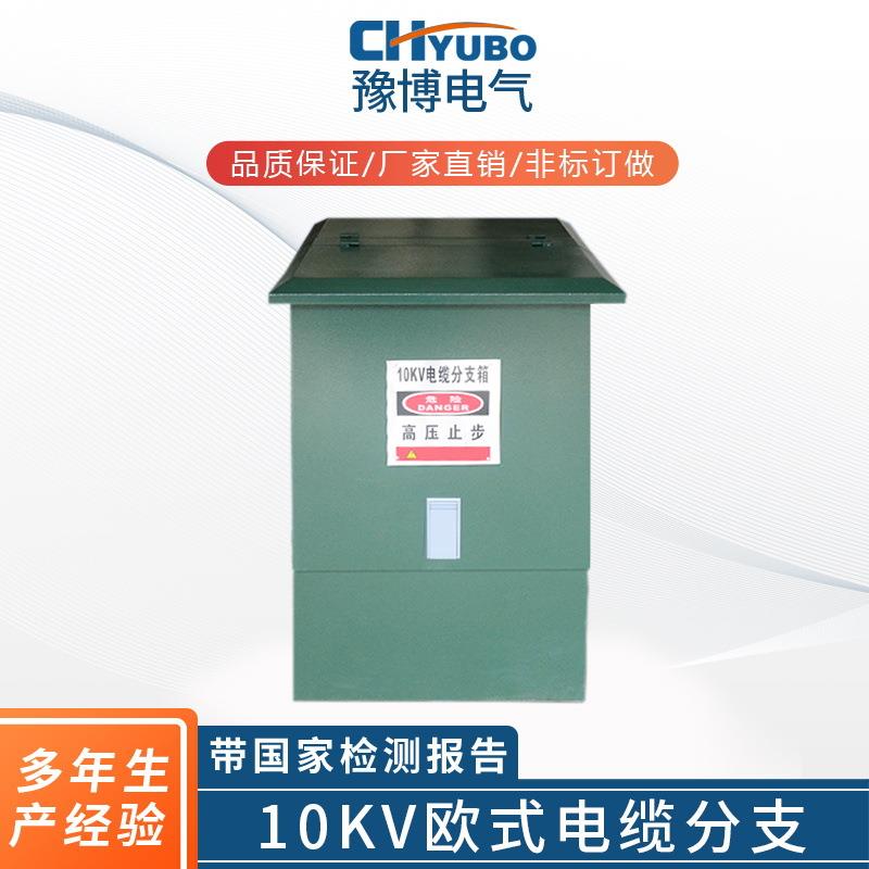 供应一进两出冷轧板不锈钢电缆T接箱分接箱10kv欧式电缆分支