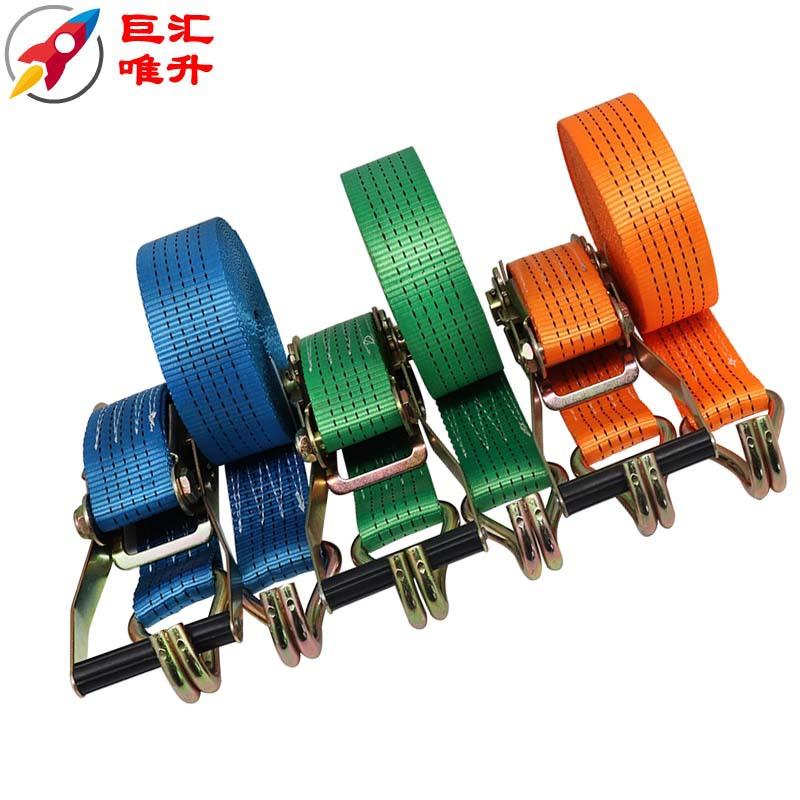 高强度钢架货物收紧器运输捆绑器拉紧器捆绑带7.5cm运输捆绑带