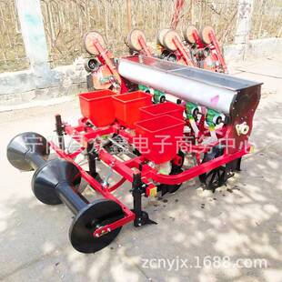 春花生播种机起垄施肥播种机夏花生播种机精播种农用油砂豆播种机