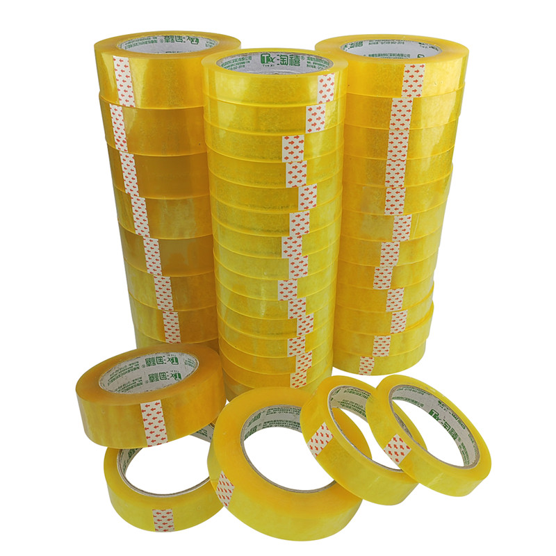 小卷封箱胶带宽2e4mm 11mm 12mm 18mm 24mm36mm透明文具胶带宽礼