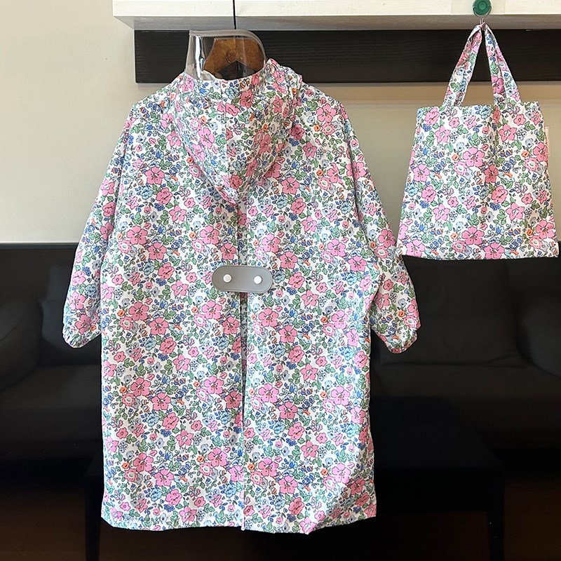 儿童雨衣男童女童幼儿园中小学生带书包J位防水长款全身防暴雨服