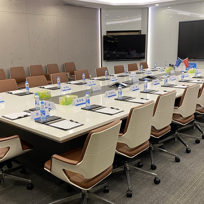 皮革a4会议夹垫板商务定制文y件夹办公文件夹板酒店便签夹a3书写