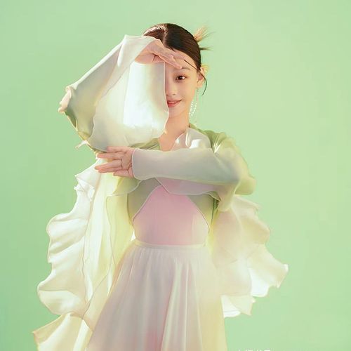 汉服儿童古典舞演出服古装表演六一国风汉唐舞蹈S飘逸超仙练功女