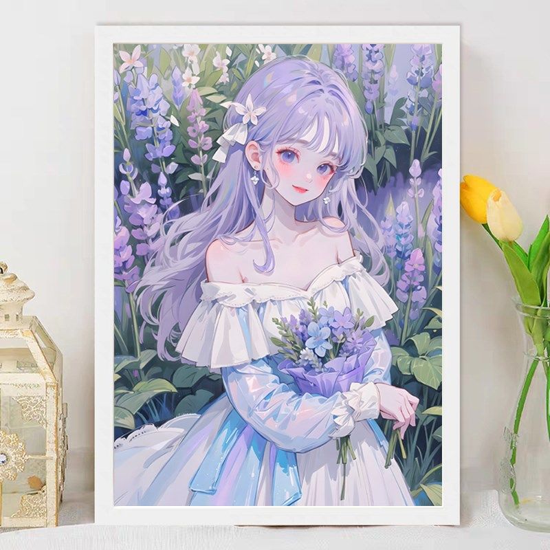 木质30b0片拼图6岁以上儿童平图裱框8-10岁男女孩益智解压手工玩