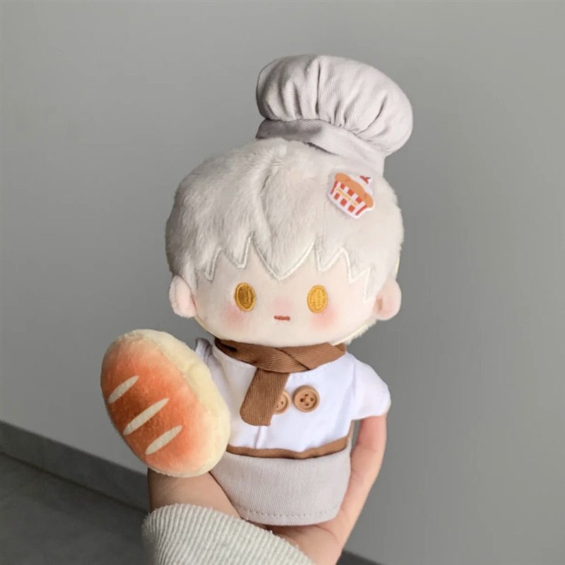 15cm迷你e绒绒娃衣20cm棉花娃娃娃衣套装可爱毛绒玩偶公仔换装着