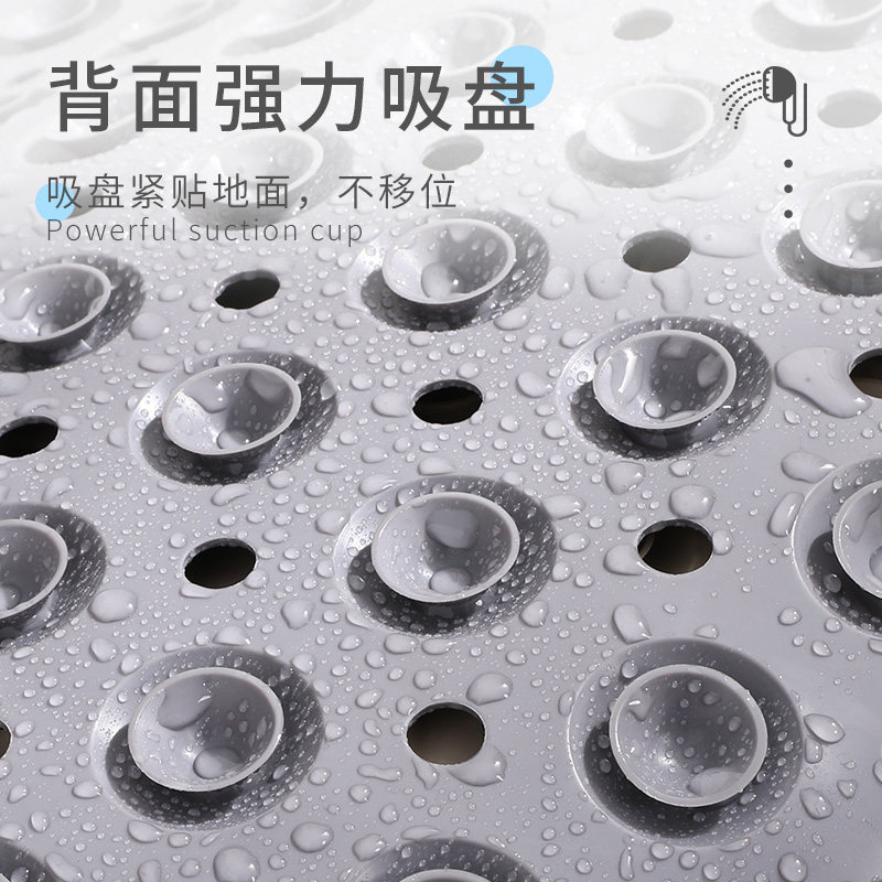 浴室防滑垫淋浴房洗澡脚t垫卫生间防摔地垫老人孕妇按摩脚垫厕所