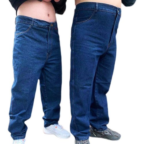 工装裤子工e作服电焊工男耐磨防烫宽松直筒牛仔劳保多口袋微弹加