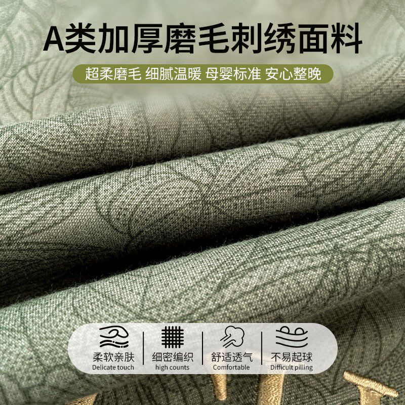 加厚磨毛床笠单件2m024新款秋冬床罩床垫保护罩宿舍单人全包床单