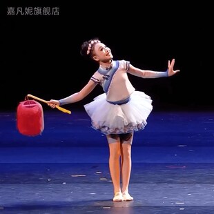 第十二届小荷风采灯火演出服儿童中E国风民族红色喜庆古典舞蹈灯