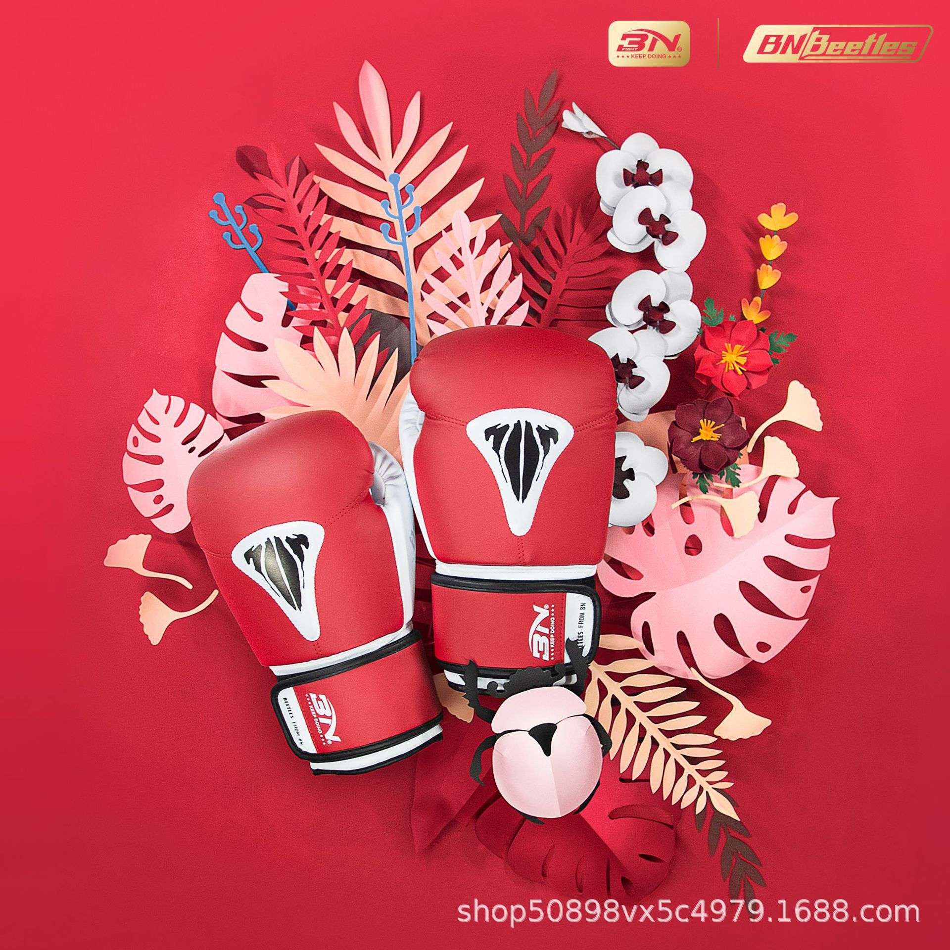 BN拳击手套泰拳男女搏击拳套成人8oz10OZ12OZ散打训练专业沙袋