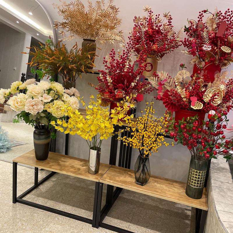 花架阳台置物架铁艺阶梯室内落地花盆架鲜花店摆花专用展示架货架