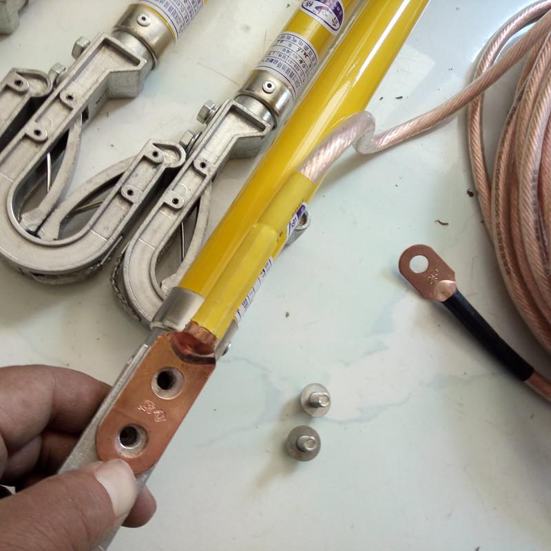 户外线路接地线XJ-35型三相分相式接地线 35kv高压线路接地线百鼎