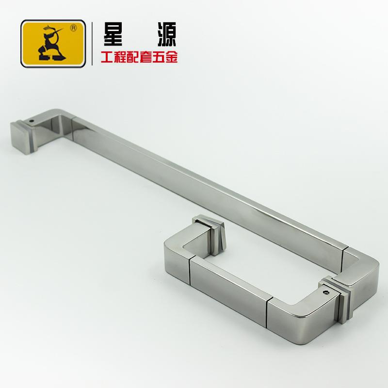现代简约浴室门拉手10x30精铸脚拉手现代简约门扶手极简