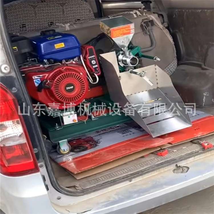 单缸汽油小月牙弯酥机 电启动农村炸江米棍的设备赚钱快