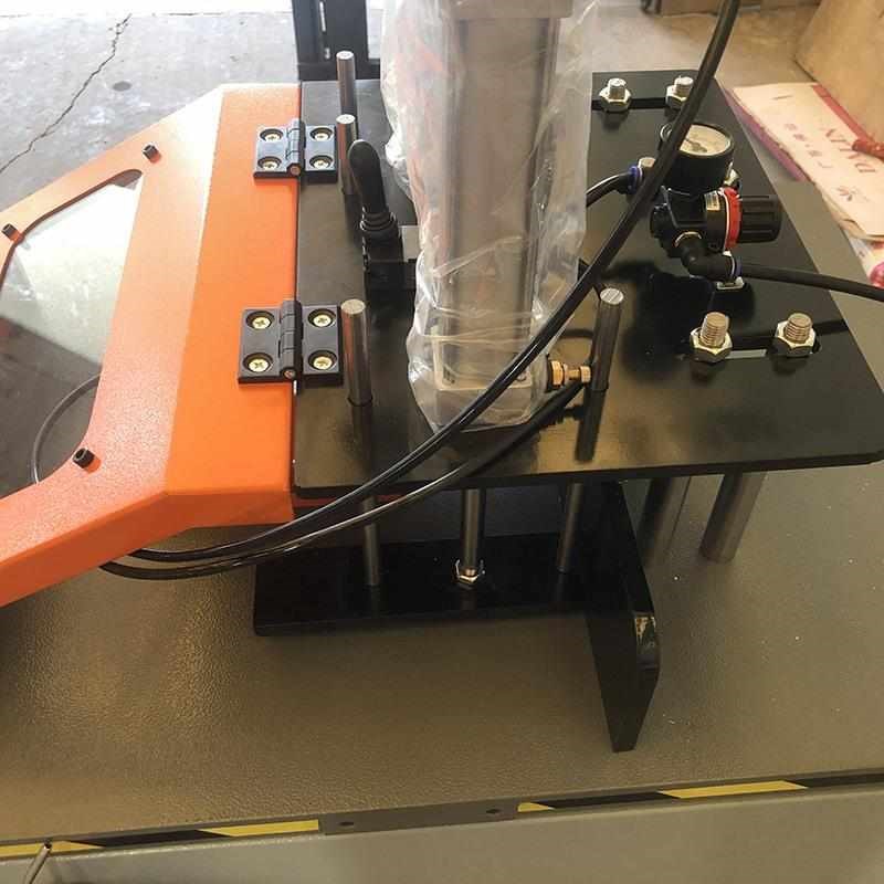 90度铝型材断料锯铝合金门窗家具型材金属板材精密W断料下料切割