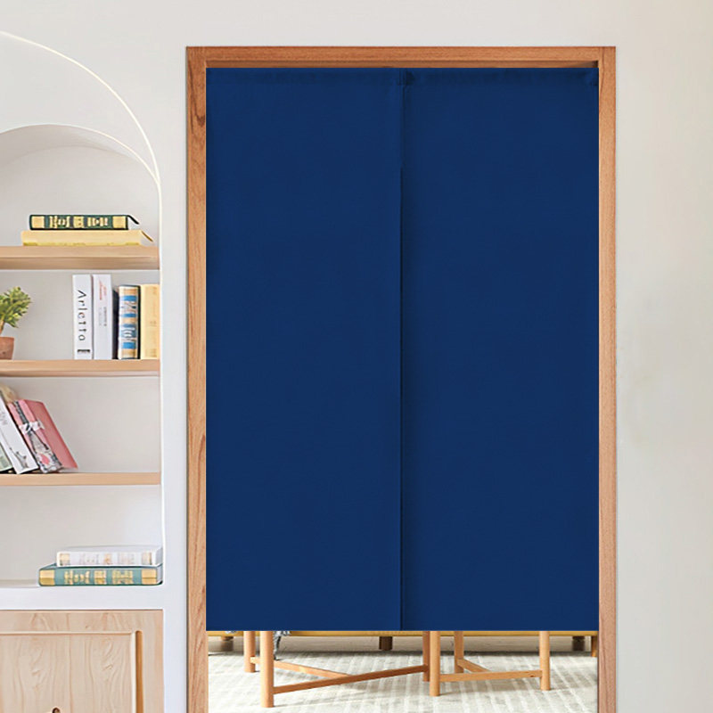 简约纯色门帘隔断帘定制免打孔布帘子卧室挂帘厨房卫生间遮挡半帘,居家布艺,门帘,淘宝优惠券,粉丝福利购,淘宝优惠卷
