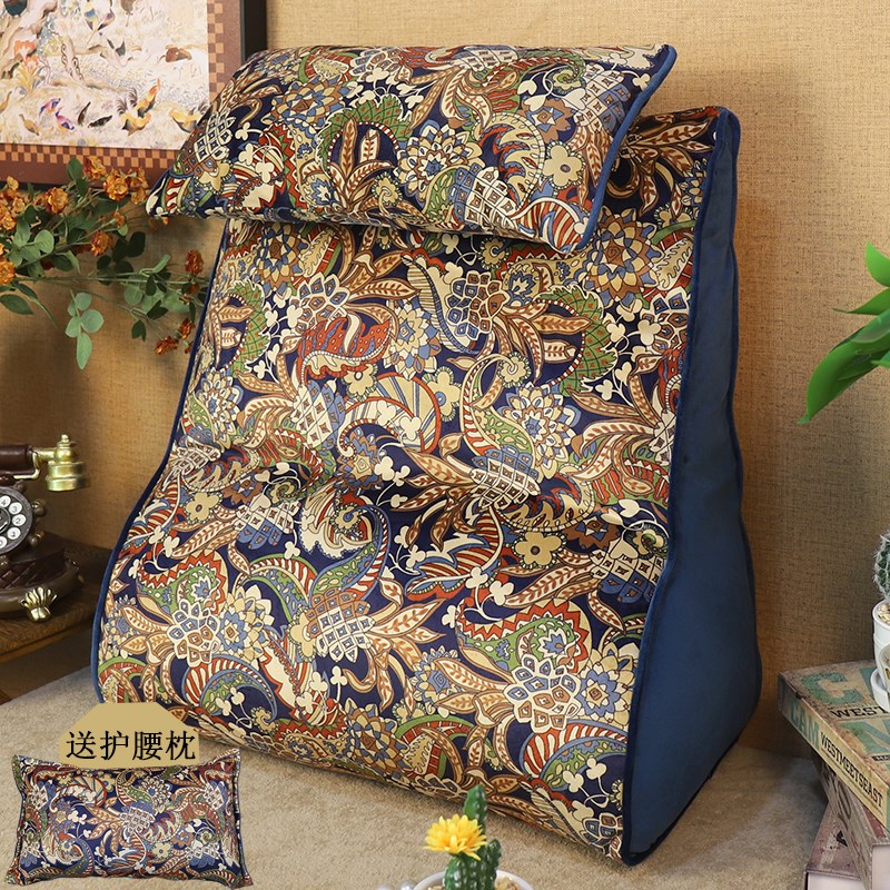 床头靠枕大靠背垫床上护腰护颈靠垫F飘窗台沙发孕妇喂奶老人护腰