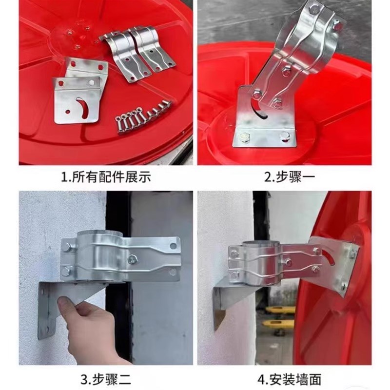 广角镜室内反光镜道路室外1米转角3A0/60/80CM停车场库凹凸转弯镜