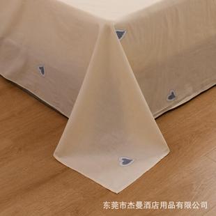 床上四件套纯棉全棉床单冬季 田园风格 加厚高支纱被套床单枕套保暖