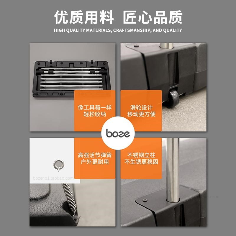 x展架80x180立式落地v防风易拉宝展示架海报设计制作户外广告牌