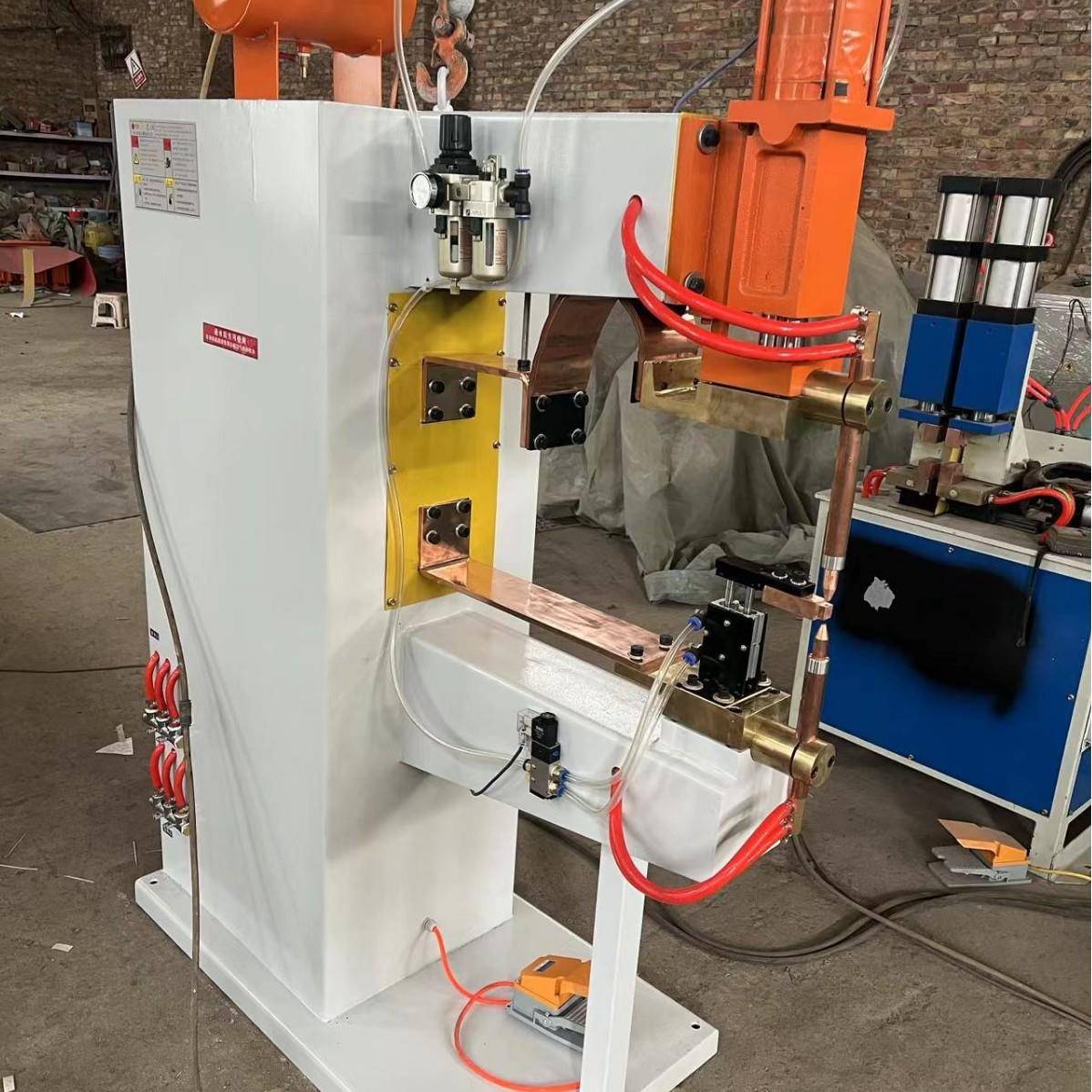 加长焊臂点焊机加长焊臂碰焊机机箱点凸焊设备气动碰焊机