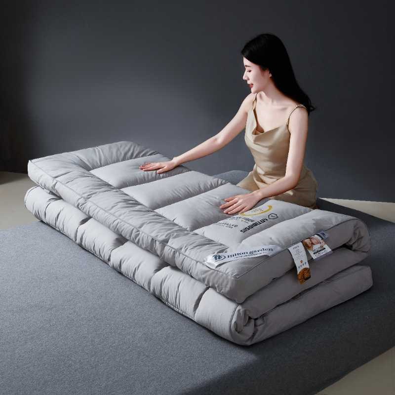 床垫榻榻米可用打地铺床褥垫子车用单人可L折叠双人软床垫家用卧