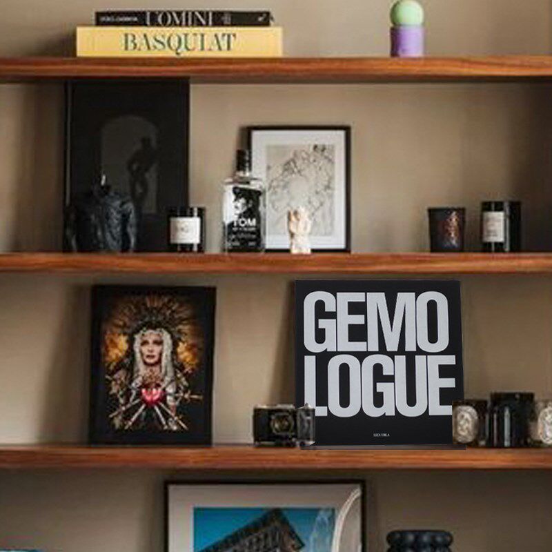 时尚珠宝真书轻奢现代真书英文厚书别墅风格摆件书柜装饰桌面摆设