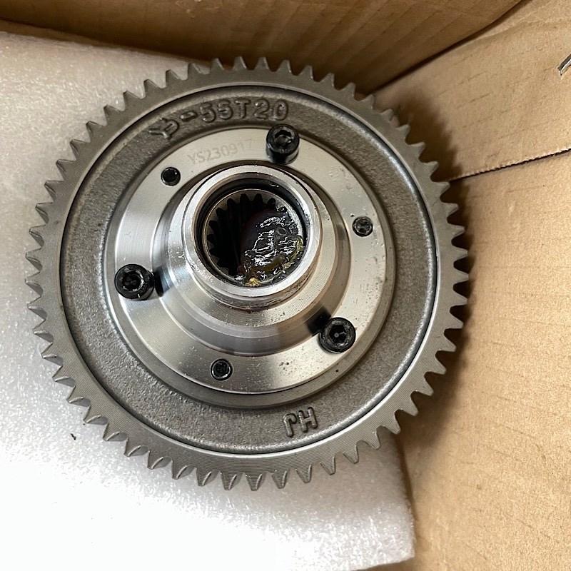 电动三轮车差速器齿轮包电机牙箱内齿轮71齿M55元齿63齿30mm