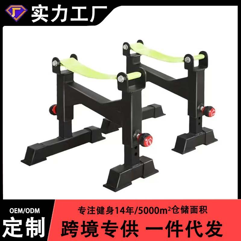健身房硬拉缓冲台杠铃架防震垫家用健身器材硬拉训练器起杠器