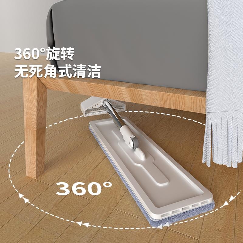 免手洗自动2417拖把用一拖净025新款拖懒人家平板地干湿两用拖布