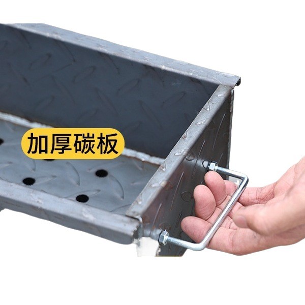 户外露营便携木炭折叠满焊烧烤炉