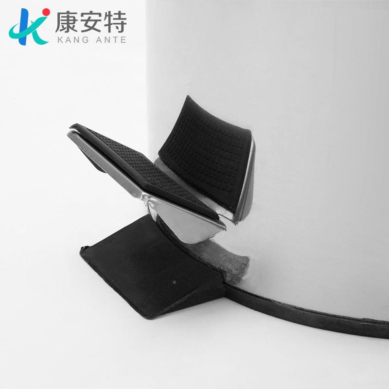 不锈钢脚圾垃桶卫生间圆形卫生踏桶桶家用垃圾桶办公室带盖垃圾直