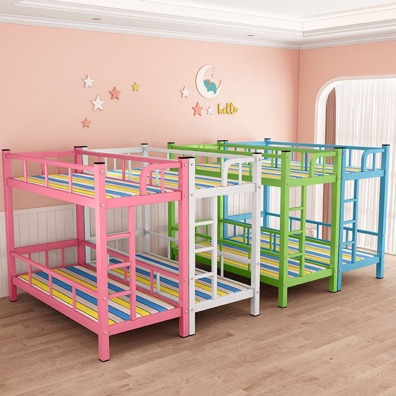 小学生幼儿园彩色铁艺上下床