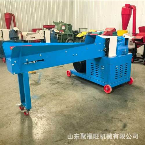 鸡鸭鹅鱼猪饲料打碎机 干湿两用牧草打浆机 青草甜象草甘蔗揉丝机